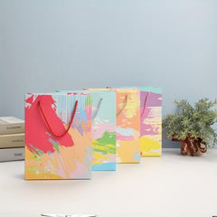 12pcs Small Gift Bags with Handle for Birthday Party Candy Treat Bags