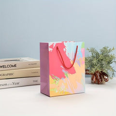 12pcs Small Gift Bags with Handle for Birthday Party Candy Treat Bags