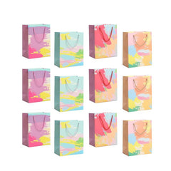 12pcs Small Gift Bags with Handle for Birthday Party Candy Treat Bags