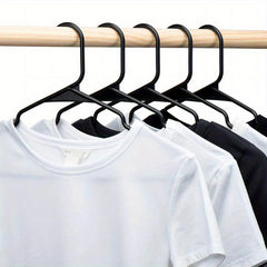10pcs Plastic Hanger Clothes Rack Space Saving Organizer