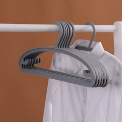 3pcs Wide Shoulder Plastic Clothes Rack Anti Deformation Adult Clothes Support