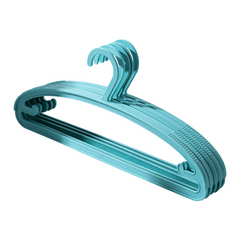 3pcs Wide Shoulder Plastic Clothes Rack Anti Deformation Adult Clothes Support