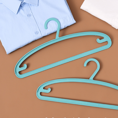 3pcs Wide Shoulder Plastic Clothes Rack Anti Deformation Adult Clothes Support