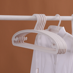 3pcs Wide Shoulder Plastic Clothes Rack Anti Deformation Adult Clothes Support