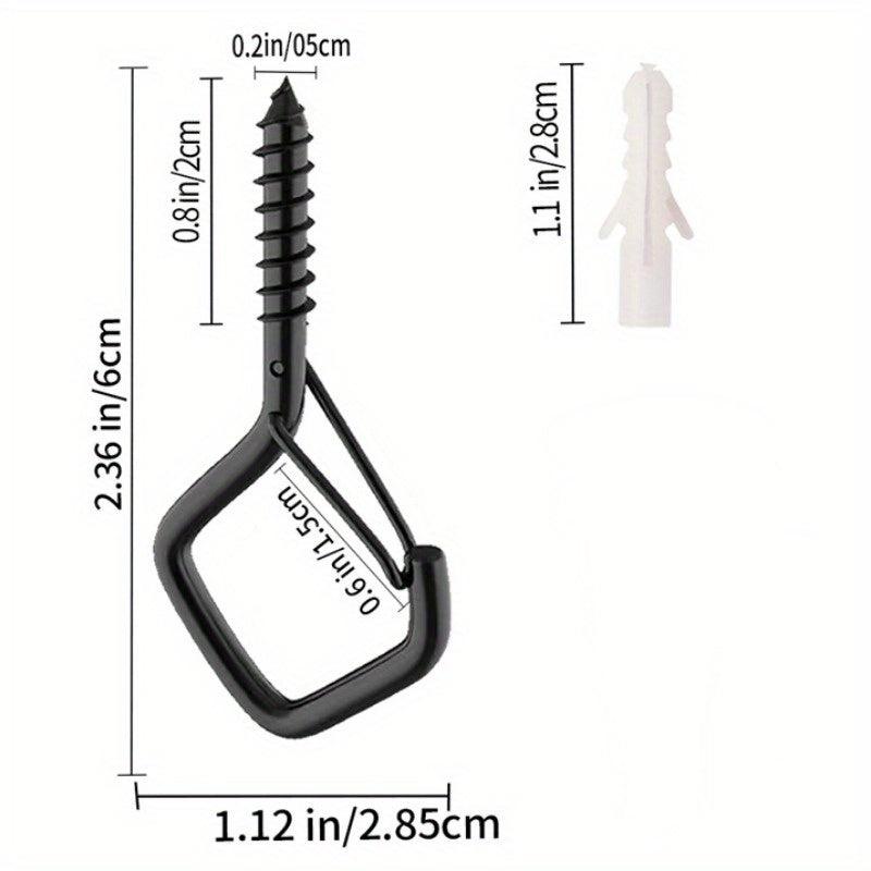 10pcs Anti Drop Bonsai Hooks with Safety Buckles for Christmas Lights