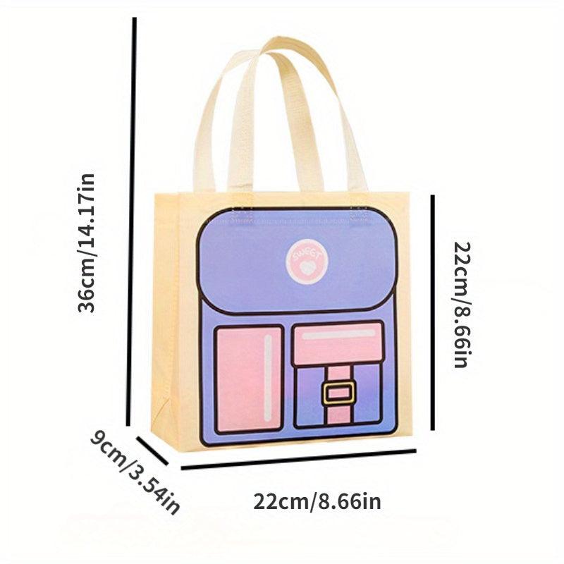 10pcs Tote Bag Holiday Gift Bag Year Decorations Holiday Decorations