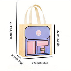 10pcs Tote Bag Holiday Gift Bag Year Decorations Holiday Decorations