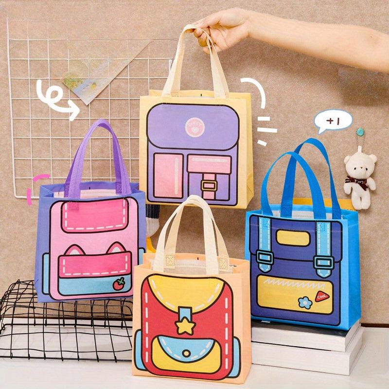 10pcs Tote Bag Holiday Gift Bag Year Decorations Holiday Decorations
