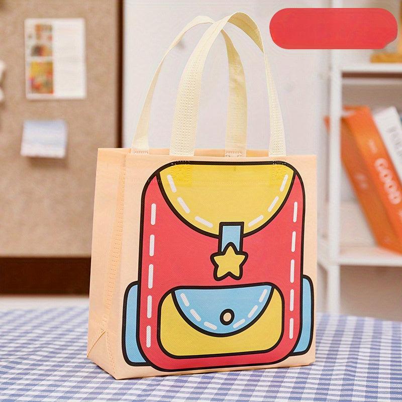 10pcs Tote Bag Holiday Gift Bag Year Decorations Holiday Decorations