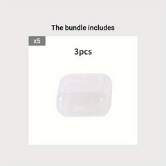 Plastic Transparent Box Mini Dustproof Jewelry Storage Case Container