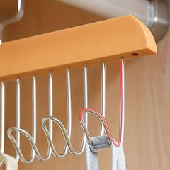 Rotary Plastic Hanger with 8 Hooks