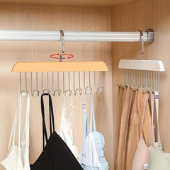 Rotary Plastic Hanger with 8 Hooks