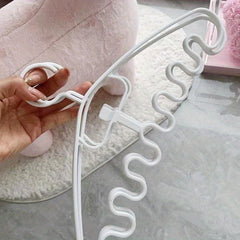 Wave Sling Clothes Hanging Silk Scarf Sling Tie Hanger