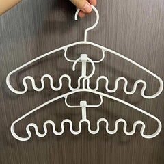 Wave Sling Clothes Hanging Silk Scarf Sling Tie Hanger