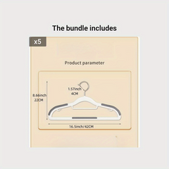Non Marking Non Slip Hard Hanger