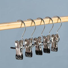 Stainless Steel Hook Clip Traceless Clothes Hanger