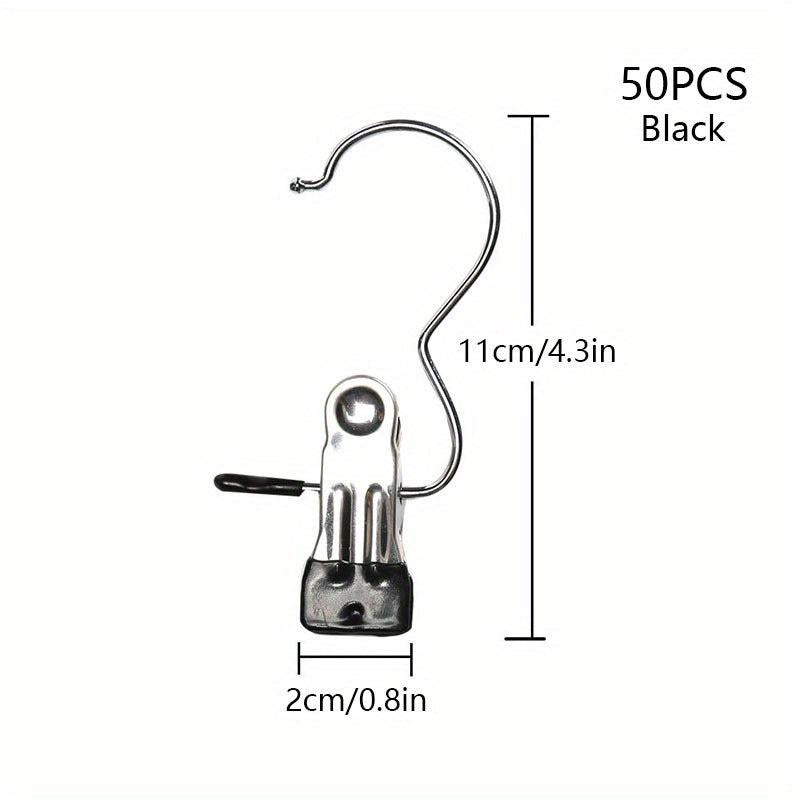 Stainless Steel Hook Clip Traceless Clothes Hanger