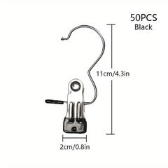Stainless Steel Hook Clip Traceless Clothes Hanger