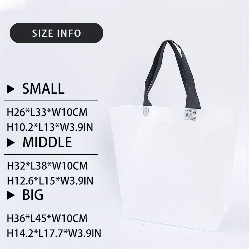 4pcs Reusable Grocery Bags Foldable Shopping Bag Tote Eco Friendly Long Handle