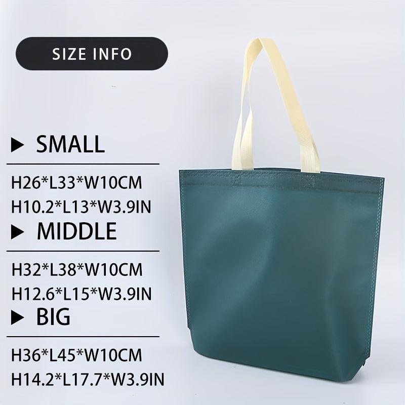 4pcs Reusable Grocery Bags Foldable Shopping Bag Tote Eco Friendly Long Handle