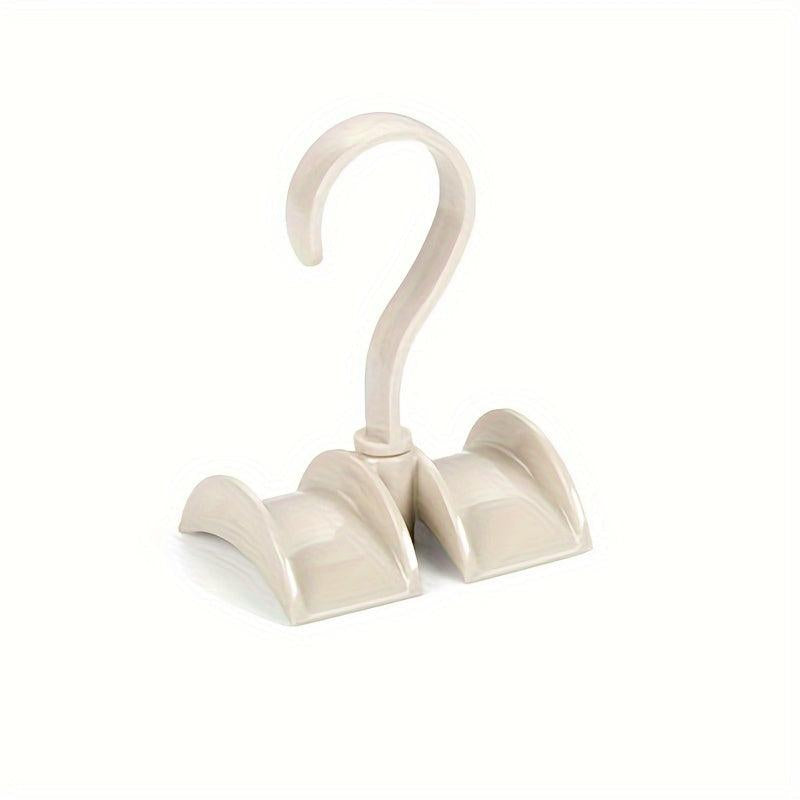 Rotatable Multifunctional Bag Hook Storage Rack for Clothing
