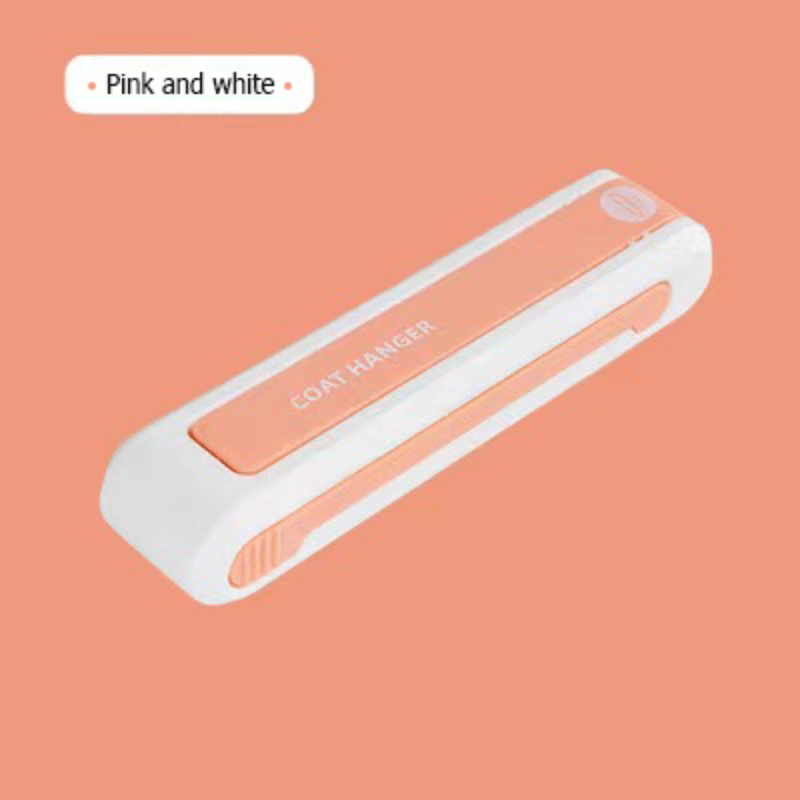 1pc 7.62cm Foldable 3D Hooks Hanger - Heavy Duty Self-adhesive Wardrobe Clothes