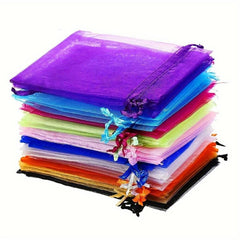 20-30pcs Organza Gift Bag Favor Bag With Drawstring For Wedding Party