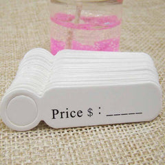 100pcs Baking Small Label DIY Jewelry Material Hangtag Bookmark Gift Card