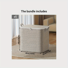 Large Capacity Clothes Storage Bag for Bedroom Organization