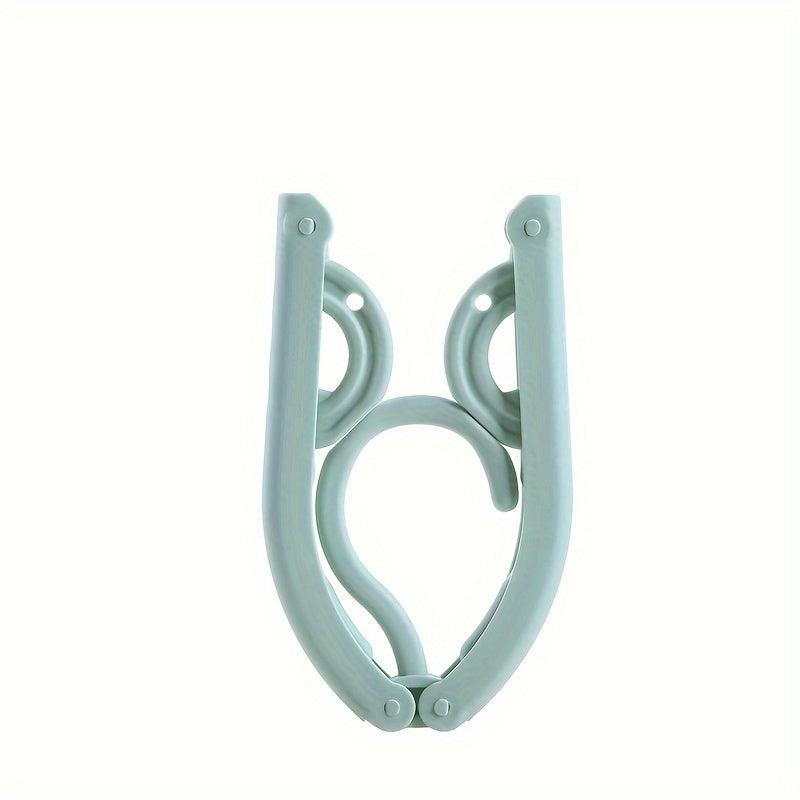 5pcs Folding Clothes Hanger Space Saving Anti Slip