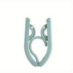 5pcs Folding Clothes Hanger Space Saving Anti Slip