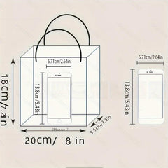 Lovely Daisy Print PVC Bag Wedding Gift Bag Shopping Bags Party Bags