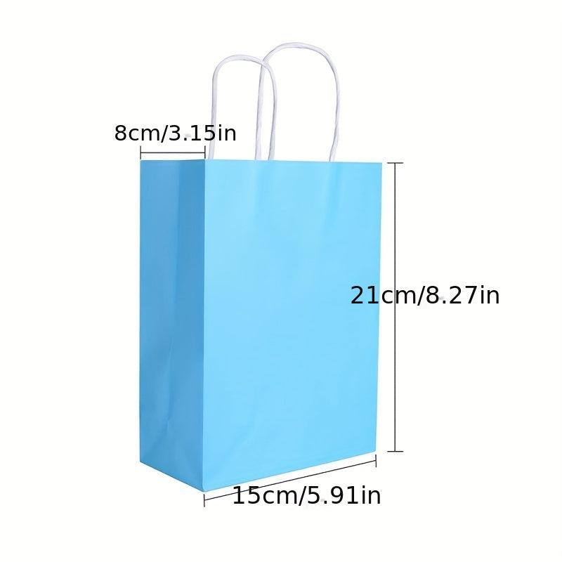 3pcs Colorful Paper Bag Totes