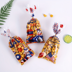 50pcs Cellophane Bags for Independence Sports Event Party Supplies