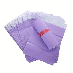50pcs Purple Courier Mailer Bags Self seal Mailing Express Bag Envelope