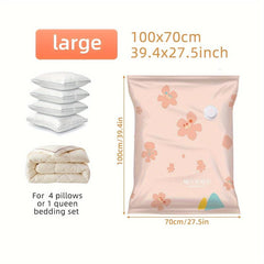 Space Saving Vacuum Compression Bag for Clothes Quilts Jackets