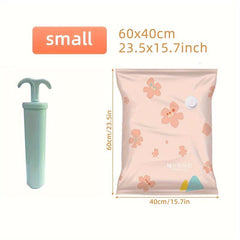 Space Saving Vacuum Compression Bag for Clothes Quilts Jackets