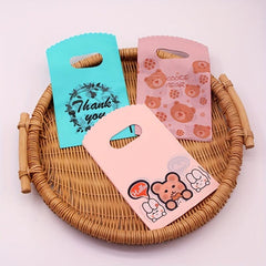 100pcs Mini Small Shopping Gift Plastic Bag