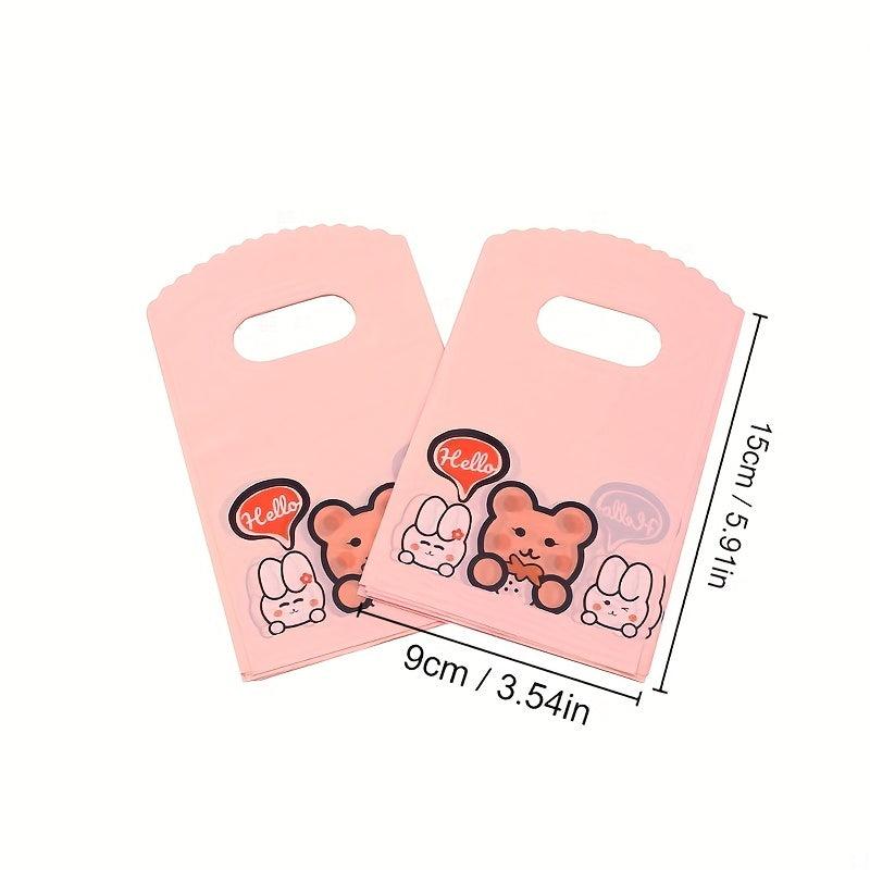 100pcs Mini Small Shopping Gift Plastic Bag