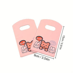 100pcs Mini Small Shopping Gift Plastic Bag