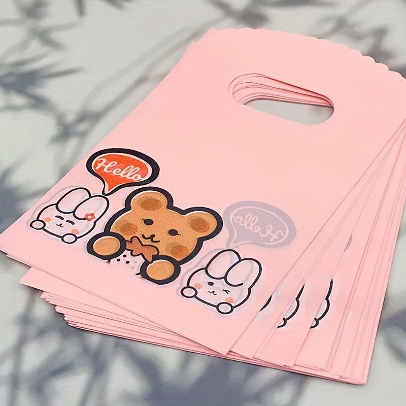 100pcs Mini Small Shopping Gift Plastic Bag