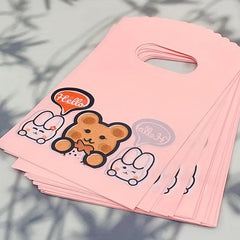 100pcs Mini Small Shopping Gift Plastic Bag