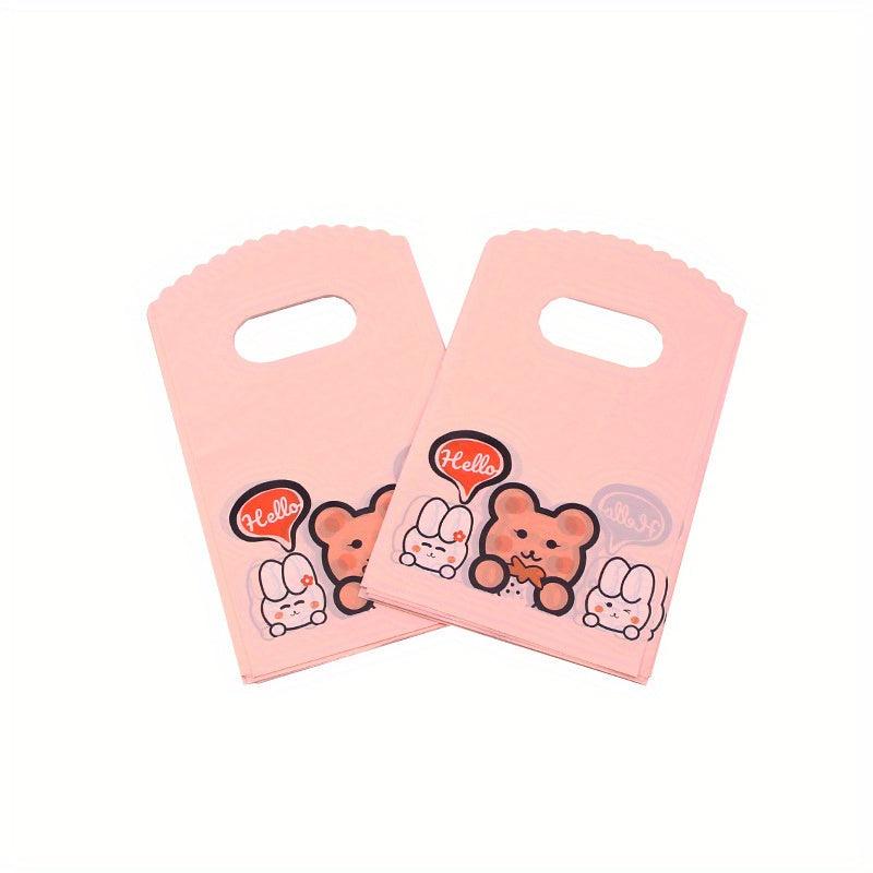 100pcs Mini Small Shopping Gift Plastic Bag