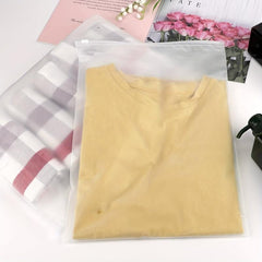 50pcs Shirt Packaging Bags Set Sealed Polyester & Plastic Bags w/Ventilation Hol