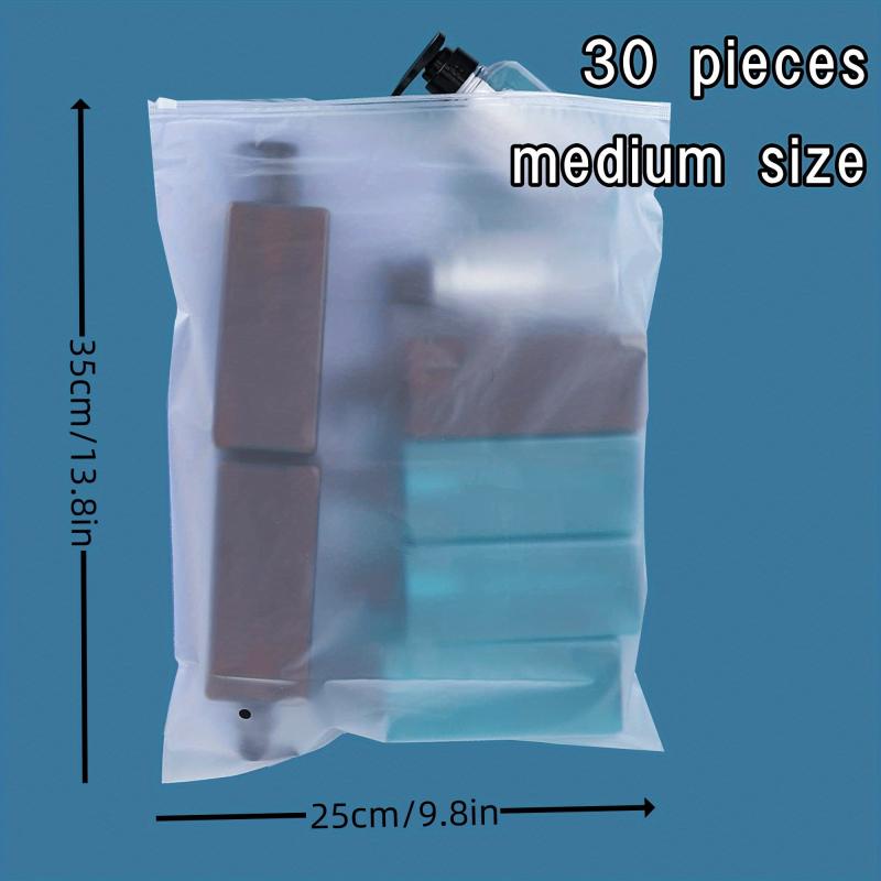 50pcs Shirt Packaging Bags Set Sealed Polyester & Plastic Bags w/Ventilation Hol