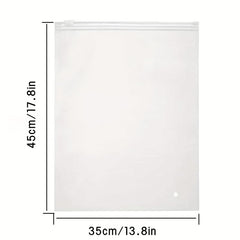50pcs Shirt Packaging Bags Set Sealed Polyester & Plastic Bags w/Ventilation Hol