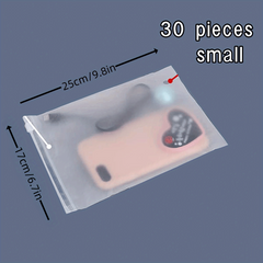 50pcs Shirt Packaging Bags Set Sealed Polyester & Plastic Bags w/Ventilation Hol