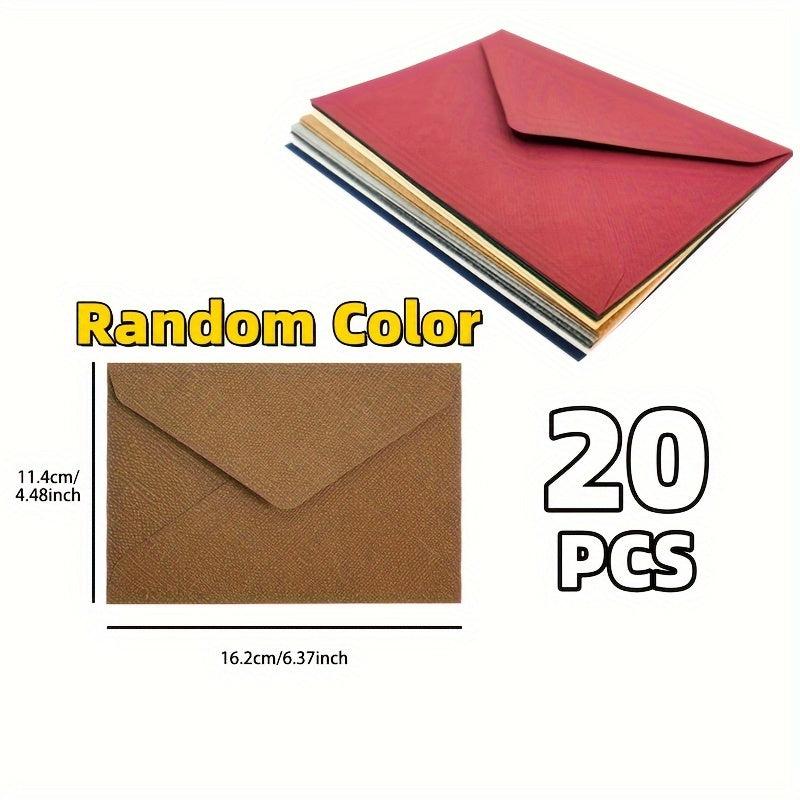 Random Invitation Letter Envelopes Party Invitation Wrapping Paper Set