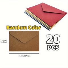 Random Invitation Letter Envelopes Party Invitation Wrapping Paper Set