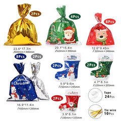 30 Christmas Gift Bags - Perfect for Spreading Holiday Cheer